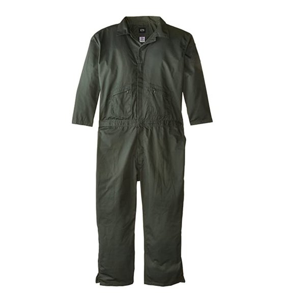 NWT Key Apparel Men Unlined Coverall Green Size Small Short $120 XLT CC044 - Picture 1 of 2